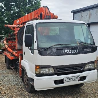 Бетононасос Исудзу Форвард 98 г. в, Киокута 18 м, Владивосток